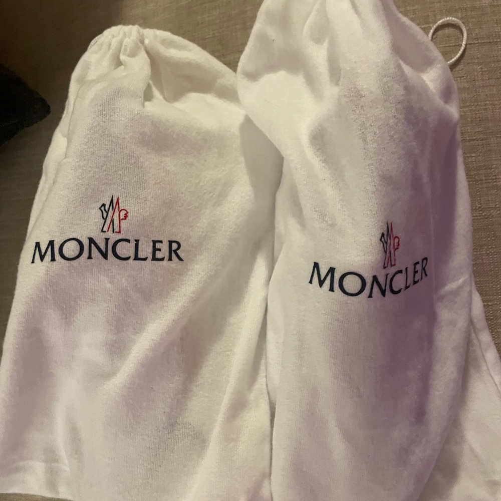Moncler white sneakers - Picture 5 of 7